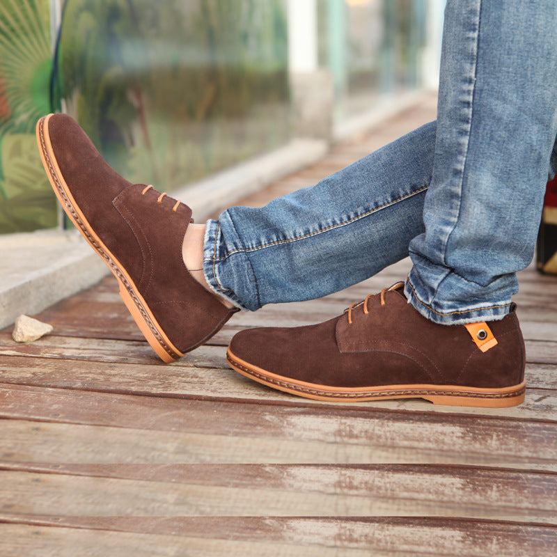 Men's shoes, men's shoes, casual leather shoes.