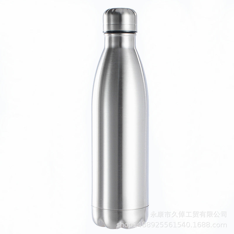 Stainless Steel Coke Bottle Sports Water Cup Stainless Steel Sports Water Bottle Single Layer Coke Bottle