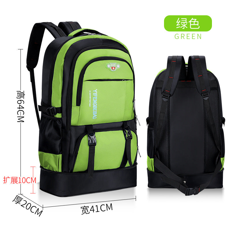 Large Backpack Men's Large Travel Backpack Women's Travel Mountaineering Outdoor Large-capacity Luggage Backpack
