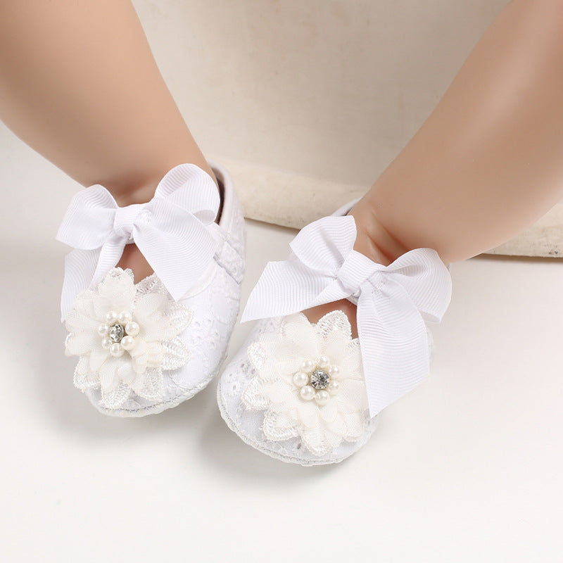 Baby Soft-soled Non-slip Princess Toddler Shoes 0-1 Year Old