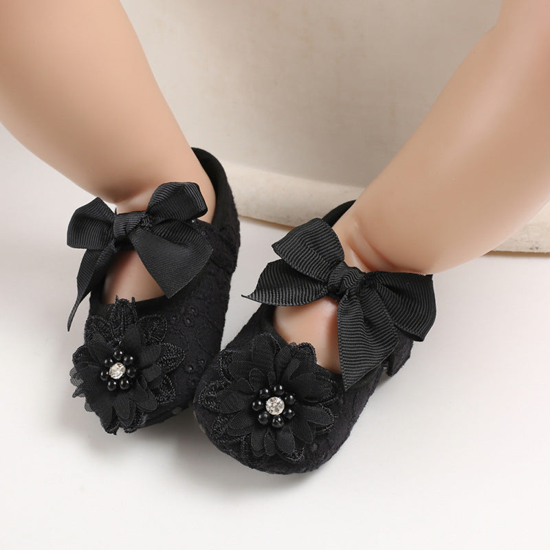 Baby Soft-soled Non-slip Princess Toddler Shoes 0-1 Year Old