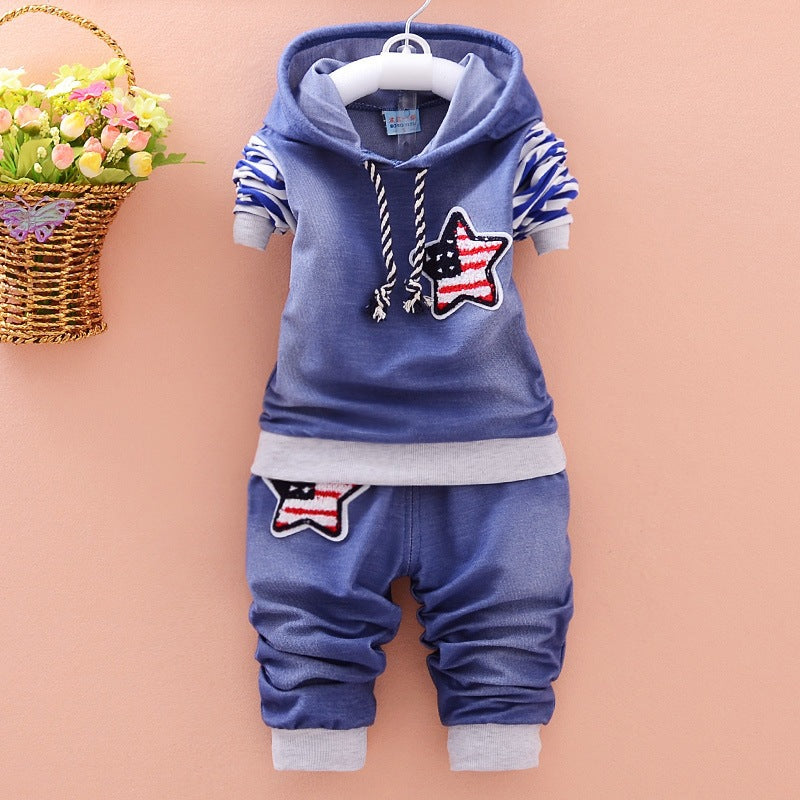 Shirt Pants Clothes Casual Children Kids Baby Newborn Boy