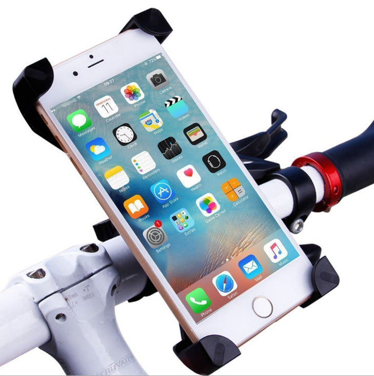 Bicycle Mobile Phone Holder Universal Mountain Bike Electric Car Motorcycle Navigation Mobile Phone Holder Riding Equipment Bicycle Accessories