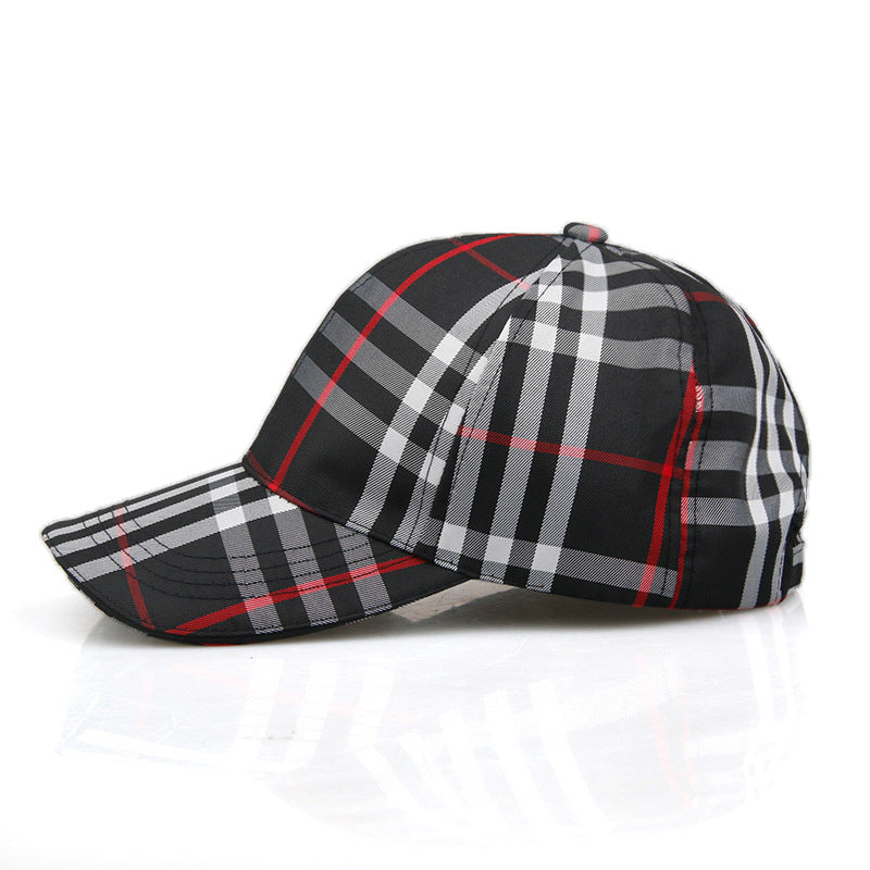 Factory Wholesale Striped Hats Spring And Summer European And American Men's Outdoor Sports Baseball Caps Women's Sunshade Sunscreen Caps