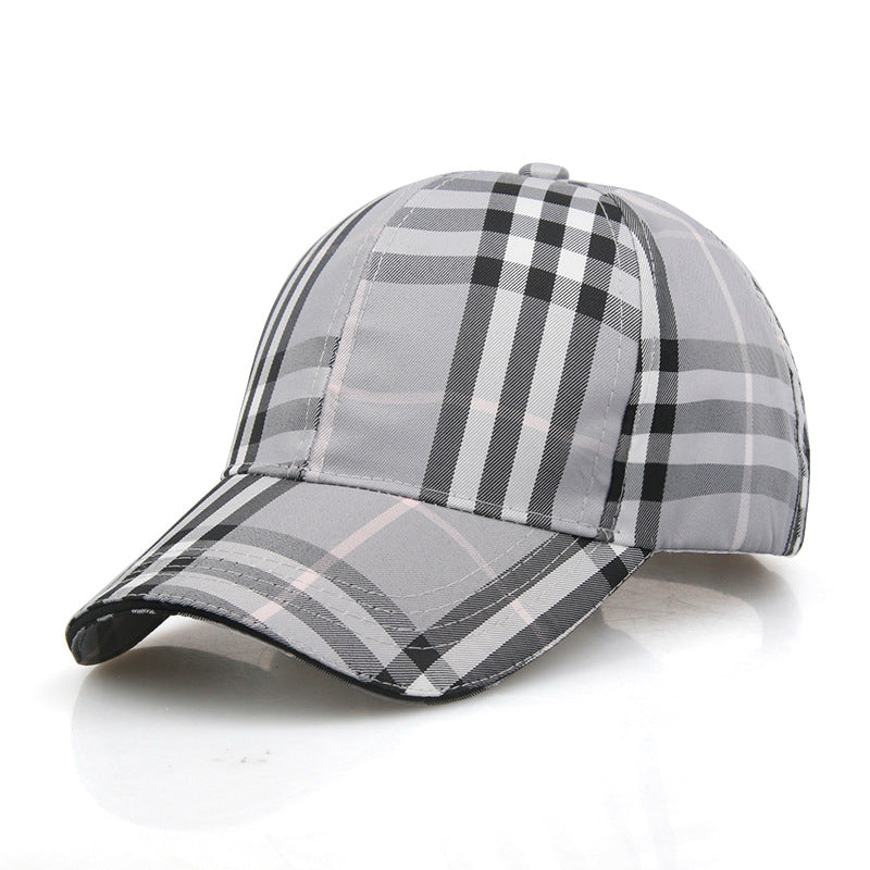 Factory Wholesale Striped Hats Spring And Summer European And American Men's Outdoor Sports Baseball Caps Women's Sunshade Sunscreen Caps