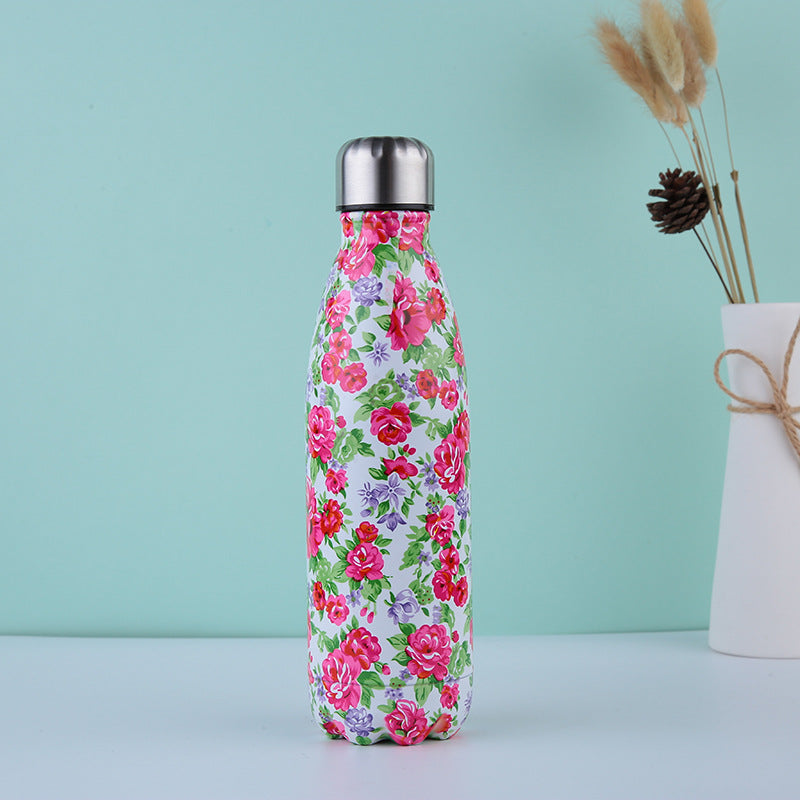 New Creative Coke Bottle Thermos Custom Stainless Steel Thermos Outdoor Sports Water Cup