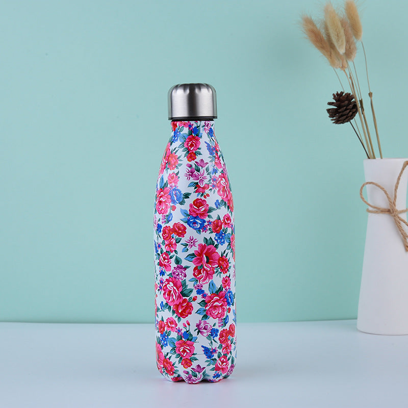 New Creative Coke Bottle Thermos Custom Stainless Steel Thermos Outdoor Sports Water Cup