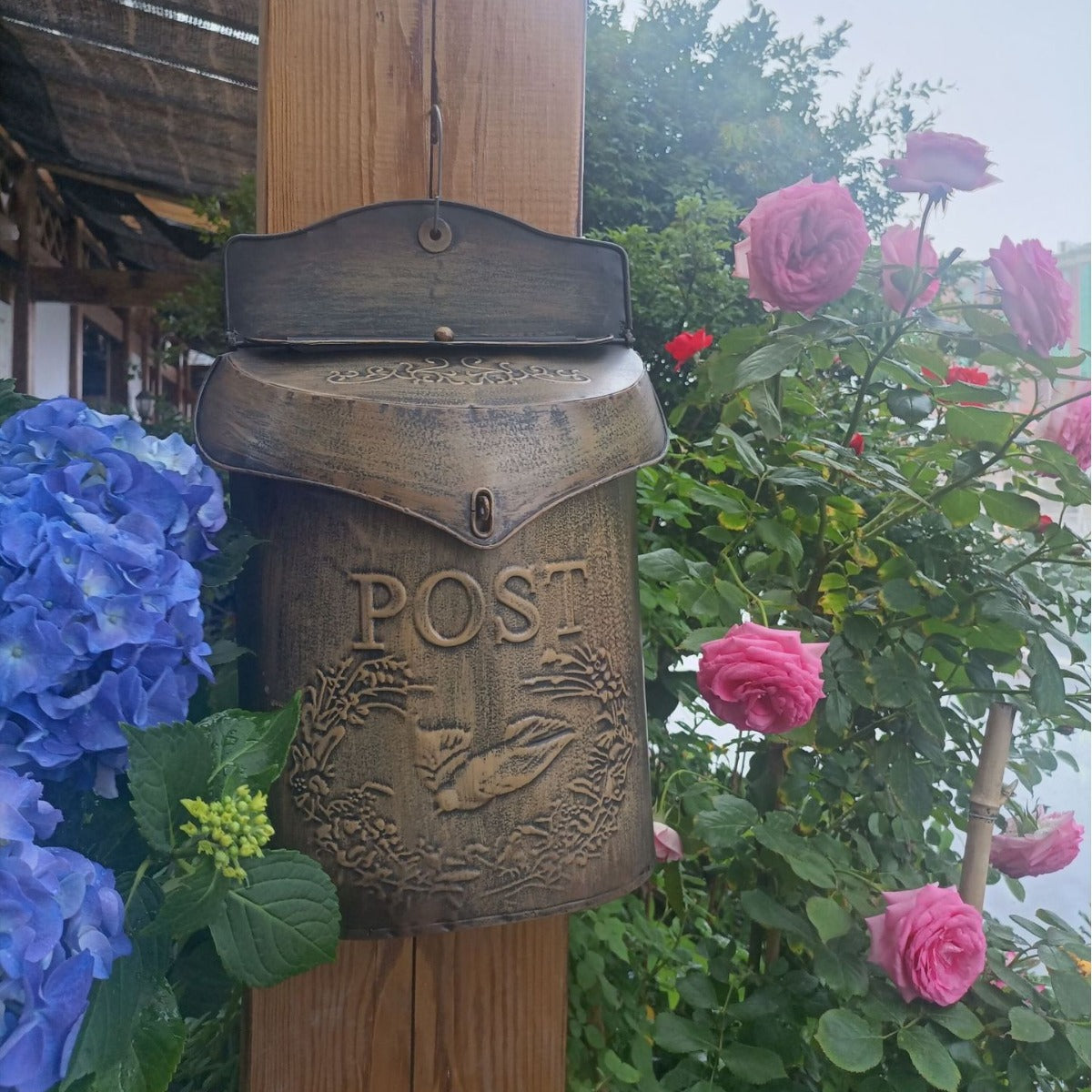 Wall Decoration Iron Mailbox