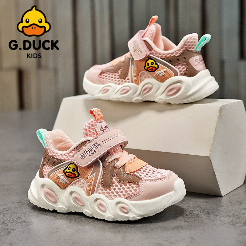 Little Yellow Duck Children's Shoes Boys Single Mesh Shoes Girls Baby Shoes Summer 2022 New Children's Toddler Shoes Children's Sports Shoes
