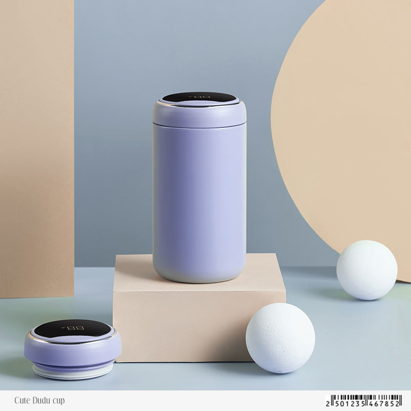 316 Smart Thermos Cup For Girls, Cute Stainless Steel Student Water Cup