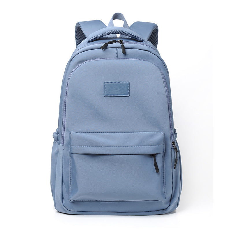 New School Bag Lightweight Travel Backpack Large-capacity Laptop Bag Junior High School College Students Simple Backpack
