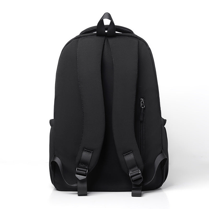 New School Bag Lightweight Travel Backpack Large-capacity Laptop Bag Junior High School College Students Simple Backpack