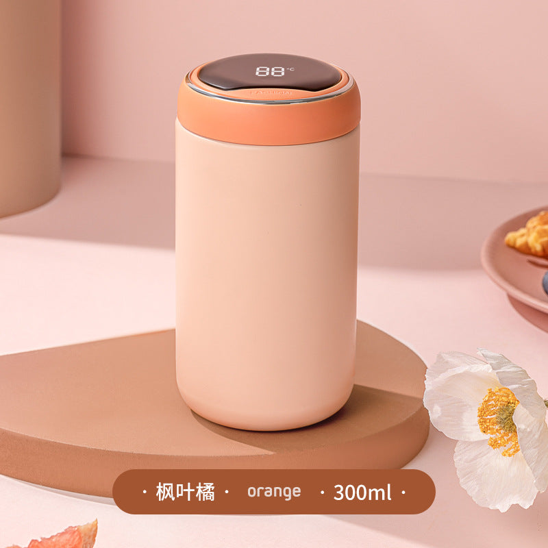 316 Smart Thermos Cup For Girls, Cute Stainless Steel Student Water Cup