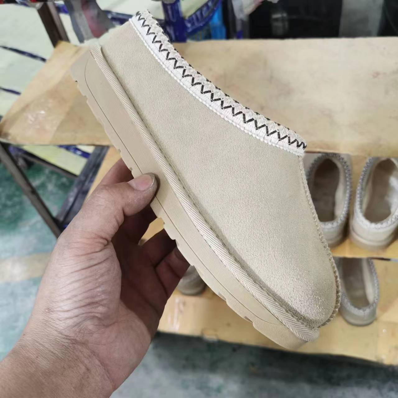 Cross-border New Ethnic Style Thin-soled Snow Boots Lovers Factory In Stock Customization Can Be 36-43 Color Optional