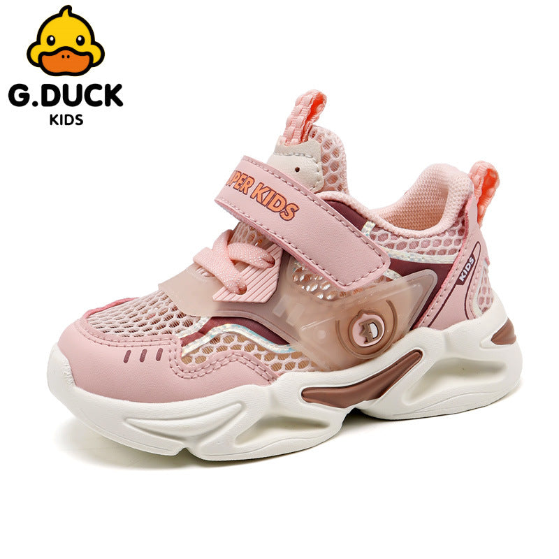 Little Yellow Duck Children's Shoes Boys Single Mesh Shoes Girls Baby Shoes Summer 2022 New Children's Toddler Shoes Children's Sports Shoes