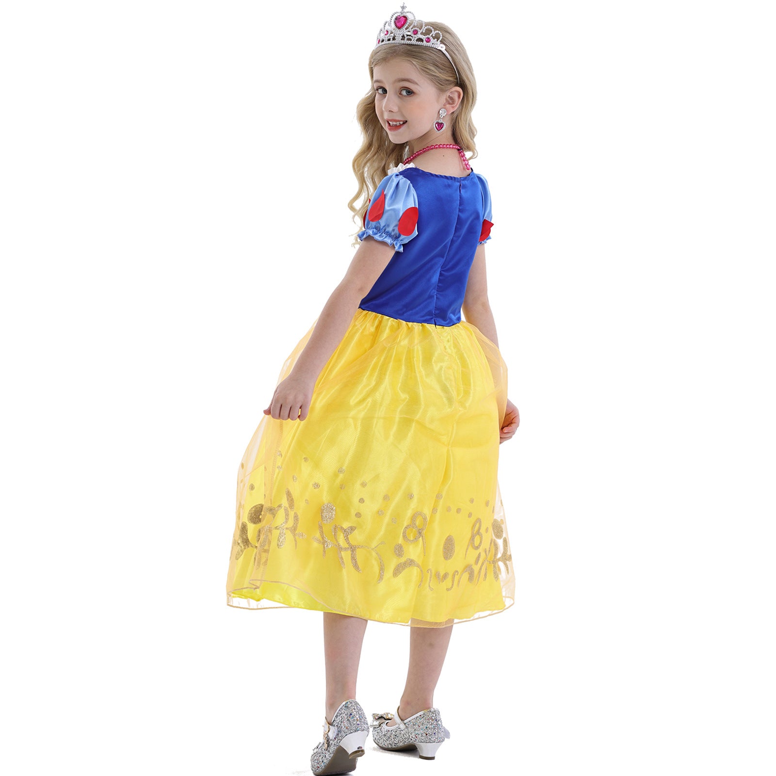 2022 European And American Girls' Dresses, Princess Dresses, Girls' Dresses, Foreign Trade Hot Style Dresses, Snow White Dresses