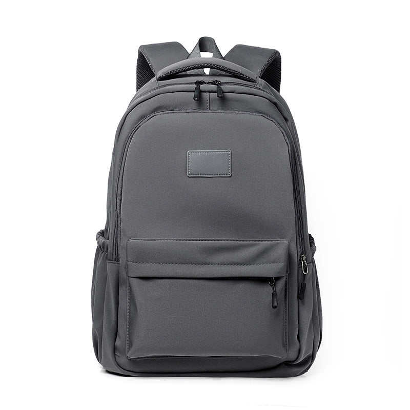 New School Bag Lightweight Travel Backpack Large-capacity Laptop Bag Junior High School College Students Simple Backpack
