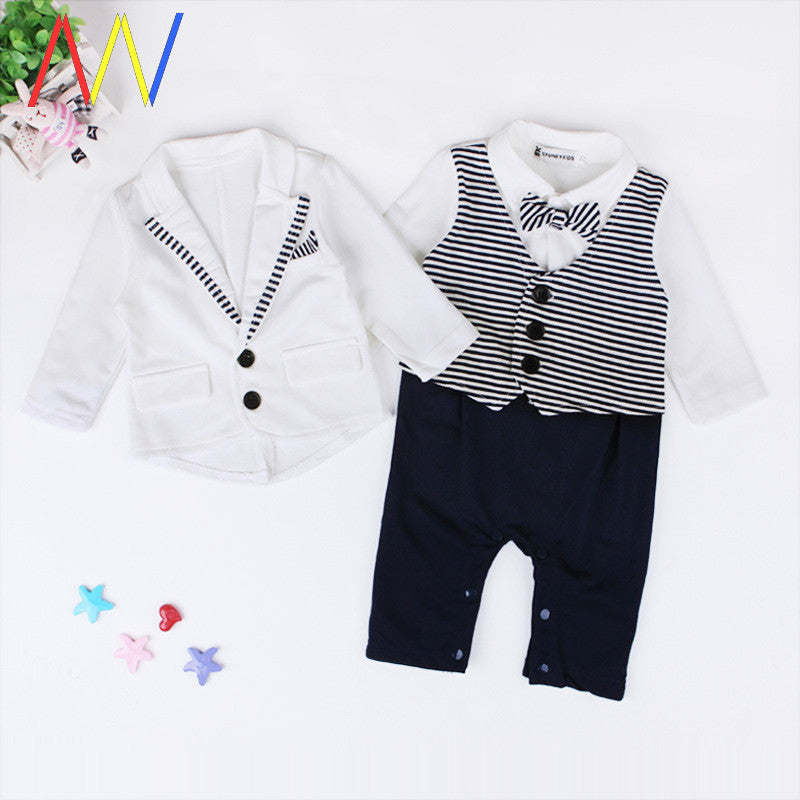 Children Kids Clothes Set Newborn Boy Baby Gentleman Dress