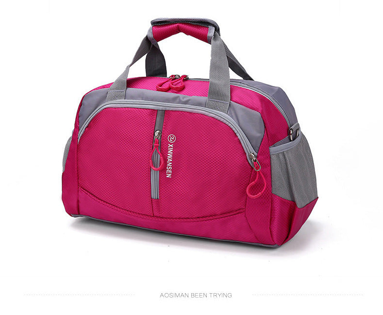 Short-distance Men's And Women's Short-distance Fitness Bag Sports Bag Yoga Bag Portable Travel Bag Travel Travel Bag Luggage Bag
