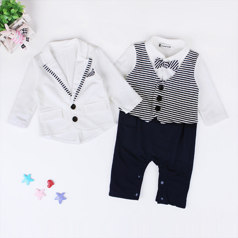 Children Kids Clothes Set Newborn Boy Baby Gentleman Dress