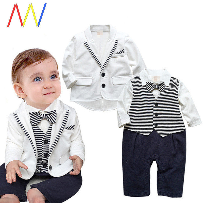 Children Kids Clothes Set Newborn Boy Baby Gentleman Dress