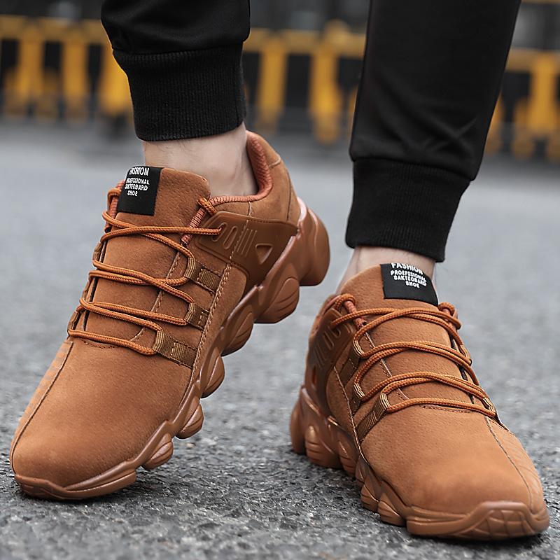 Men's casual shoes Korean popular shoes outdoor sports running shoes youth board shoes men's shoes