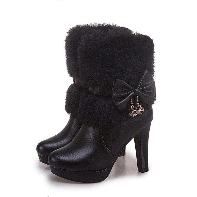 Sweet princess high heel women&amp;amp;#039;s shoes autumn and winter boots